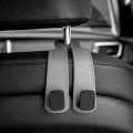 Car Headrest Hooks Hanger for Bags Seat Back Organizer Holder Clips Auto Fastener Hooks Car St. 