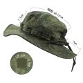 New Tactical Camouflage Boonie Cap Wide Brim Hat Men Outdoor Sports Fishing Hiking Hunting Sunshade Hat Foldable Soft Hat.