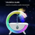 Anti-Gravity Air Humidifier with RGB Night Light USB Plug-Play Ultra-Silent Aromatherapy Machine Mist Maker Diffuser. 