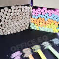 Colored Chalk, White Chalk, Chalk with Little Dust, 100 Sticks Per Box, Chalk for Writing on the Board, 100 Sticks of Chalk, Writes Smoothly, Erases Easily, Good Quality, Ready to Ship.. 