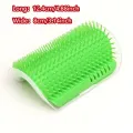 1PC Cat Self Groomer Wall Corner Massage Comb Grooming Brush Soft Rubber Bristles Kitten Massager Tool Fit Flat Corner Hand Hold. 