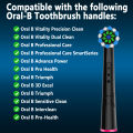 4PCS CrossAction Replacement Brush Heads For Oral B Trizone Triumph Vitality D100 D12 D16 D36 Electric Toothbrush. 