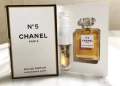 Chanel N5 *branded Perfume Sample *Tester Frangrance Size 2ml *Best Seller *Feminine & Elegant *Suitable for Middle aged women. 