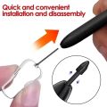 Stylus Pen Tips for Samsung S Pen Replacement S Pencil Spare Nib with Removal Tweezer for Samsung Galaxy Tab S10/S10 Ultra/S9/S8.
