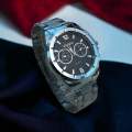 New fashionable Rosra Stainless Steel Quartz Watch for Man - Black - Watch For Men - Watch For Men. 