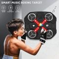 Music Boxing Machine Sport Toys for Kids,Wall Mounted Bluetooth Smart Punching Target Toys,Electronic Training Pad Toy with Boxing Glove,Ideas Toys for Boys Girls Kids 3 4 5 6 7 8 9 10 11+ Years Old. 