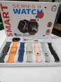 I20 ULTRA 2 MAX SUIT 10 IN 1 BOX | ULTRA SMART WATCH G9 Ultra pro Gold smartwatch Ultra 7 in 1 T10 Ultra 2 smartwatch. 