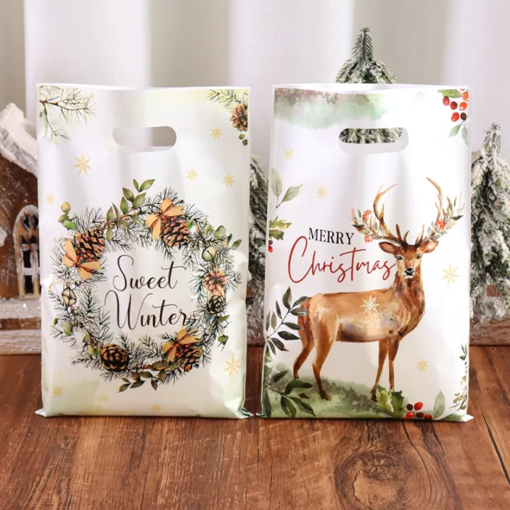 10/20/50pcs%20Christmas%20Candy%20Bags%20Rustic%20Xmas%20Tree%20Wreath%20Elk%20Truck%20s%20Packaging%20Bag%20Winter%20Holiday%20Christmas%20Decorations%202025%20-%20Image%205