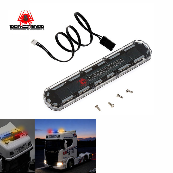 Multi-Mode Flashing LED Light Kit for 1/14 Tamiya RC Truck, Cool Red ...