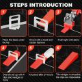 270Pcs Clips and 90Pcs Plastic Tile Leveling System with 1 Pliers Tool (Also Available as Individual Accessories) - Reusable Wedges, Professional Spacing and Alignment Kit, for Ceramic Floor and Wall Tile Installation. 