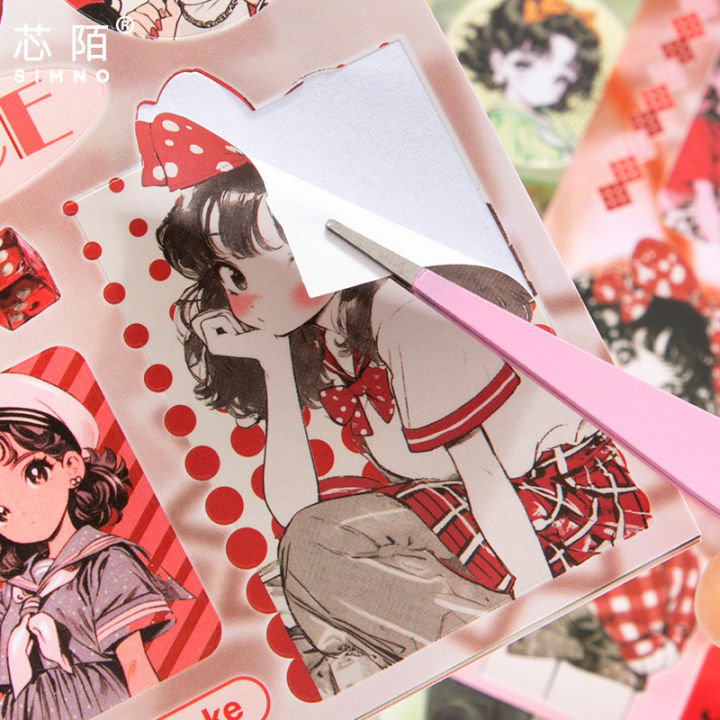 30%20Sheets%20Millennium%20Memories%20Sticker%20Books%20Japenese%20Style%20Cute%20Cartoon%20DIY%20Material%20Decorative%20Stickers%20Die-cut%20Scrapbooking%20-%20Image%203