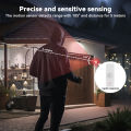 Tuya WiFi PIR Motion Sensor Smart Home Human Body Infrared Detector Security Smart Life Works With Alexa  Home. 
