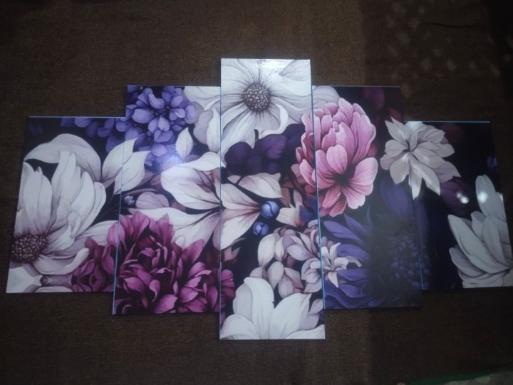 5%20piece%20wood%20frame%20and%20PVC%20vinyl%20sheet%20waterproof%20colour%20-%20Image%202