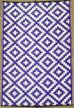 Plastic Mat | Indoor/Outdoor Portable Foldable Plastic Rug | Chitai Mat (4' x 6'). 