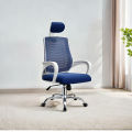 (FP-M-27-)Executive Office Chair White Body  [V-MESH] with Headrest good quality. 