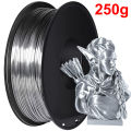250g 500g 1Kg PLA Silk Silver 3D Printer Filament 1.75mm pla silver silk For 3D Printer Material Filament wire Vacuum Packaging. 