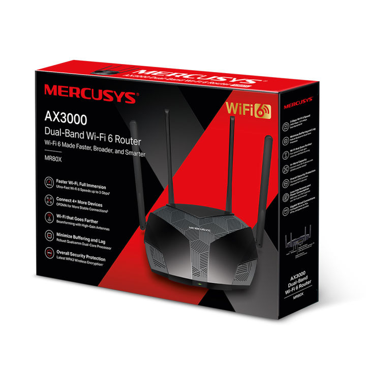 Mercusys%20MR80X%20V2.2%20AX3000%20Dual-Band%20Wi-Fi%206%20Gigabit%20Router%20WiFi%20Speed%20up%20to%202402Mbps/5GHz%20+%20574Mbps/2.4GHz,%20Gigabit%203%20LAN%20Ports,%201%20WAN%20Port%20Ideal%20for%20Gaming%20-%20Image%206