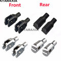 Front Rear Foot Pegs Footrest Mount Pedals Adapter For Harley Softail Fat Bob Breakout Street Bob Low Rider Sport Glide FLS 2018. 