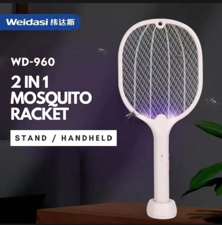 WEIDASI%20WD-960%20Rechargeable%20Dual-Use%20Electric%20Mosquito%20Racket%20Mosquito%20Swatter%20with%20LED%20&%20Stand%20-%20Image%203