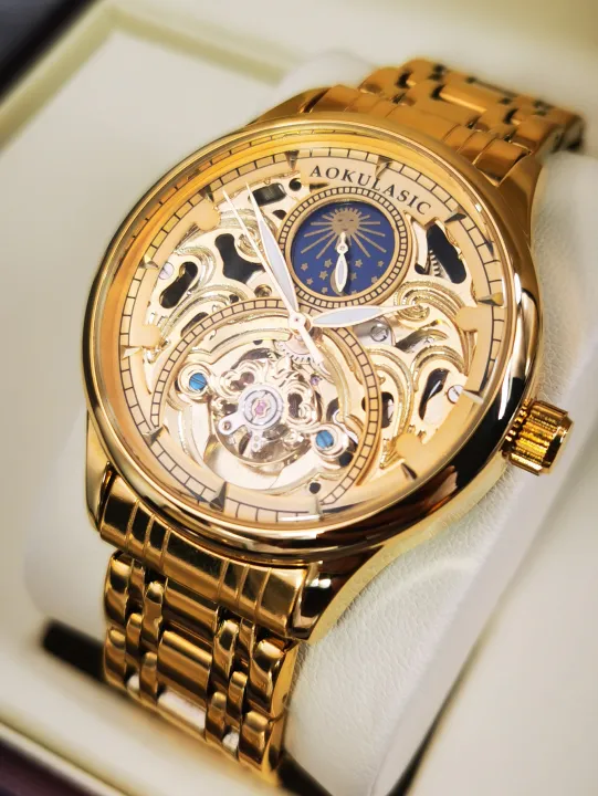 AOKULASIC%20Vintage%20Mechanical%20Watches%20Gold%20Tourbillon%20Moon%20Phase%20Skeleton%20Automatic%20Watch%20for%20Men%20Luminous%20Hands%20Wristwatches%20-%20Image%204