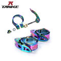 TANKE bicycle  seat post clamp aluminum alloy ultra light quick release road fixed gear MTB mountain bike parts 31.8mm 34.9. 