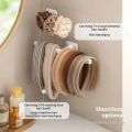 No-punch Organizer For Hair Bands And Clips Smooth Corners And Easy To Install Suitable For A Wide Range Of Applications. 