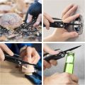 12-in-1 Multifunctional Hammer Tool for Men, Portable Mini Hammer with Nail Clipper, Pliers, Knife, Saw, Screwdrivers, Bottle Opener, Gift for Dad, Grandpa, Husband, DIYers, Camping, Outdoor & Home Use, Compact Stainless Steel Heavy-Duty Tool with Case. 