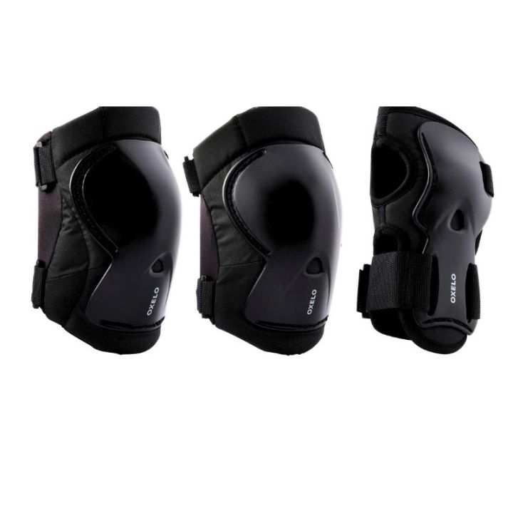 Oxelo%206%20PCs%20protective%20pads%20set%20knee%20pads%20elbow%20pads%20for%20scooter,%20roller%20skating,%20skateboard%20play%20-%20Image%202