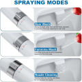 Ultra-Slim Non-Electric Bidet Attachment - Dual Nozzle for Toilet Seat, Rear & Feminine Wash with Adjustable Water Pressure.