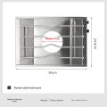CAMPINGMOON CK-25PG Stainless Steel Korean Style Furnace Plate Frame Camping Sinking Windproof IGT One Unit Furnace Plate.