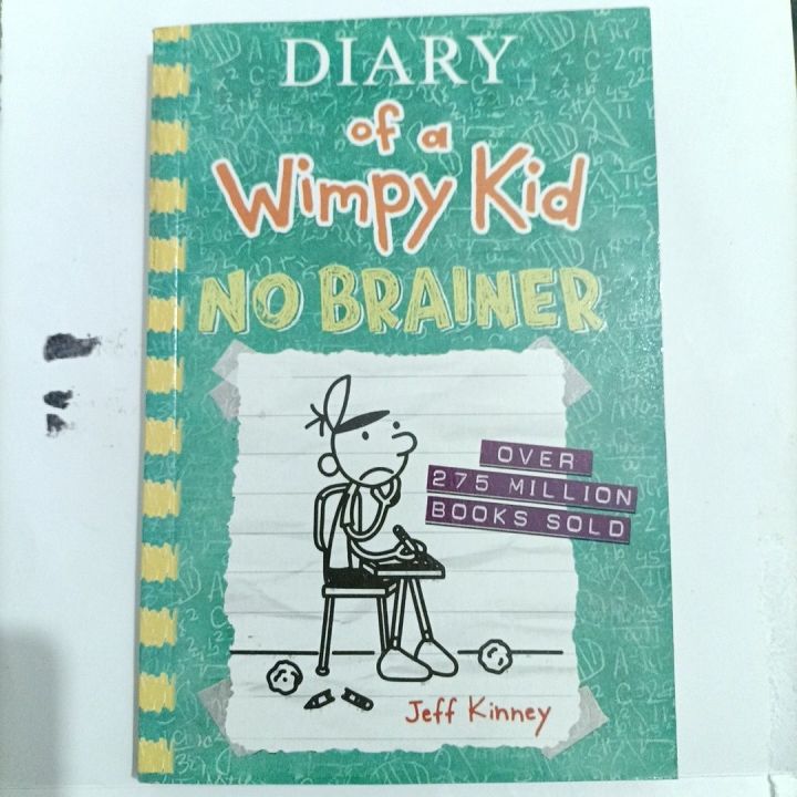 DIARY OF A WIMPY KID NO BRAINER BY JEFF KINNEY