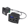 Ukulele Ukelele Uke Piezo Pickup Preamp 3-Band EQ Equalizer Tuner System with LCD Display. 