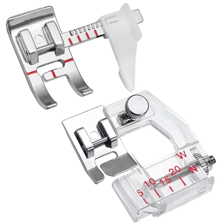 Brother Ruler Foot Adjustable Guide Ruler Presser Foot Adjustable Bias Tape Binding Foot ...