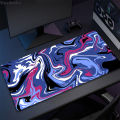 XXL Liquid Design Mouse Pad 50x100cm, Black White Strata Pattern, Non-Slip  Gaming Desk Mat for Esports Gamers Keyboard. 
