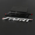 Car Accessories Sticker Styling Metal 3D Chrome Black Auto Car Trunk Racing Sport Word Letter Logo Emblem Badge Decal Sticker. 
