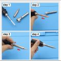 Soldering Iron Pure Copper Bits 900M Soldering Iron Tips Set 5pcs Soldering Iron Tips Kit Replacement Soldering Iron Tips High-Quality Soldering Iron Bits Copper Soldering Iron Tips Set. 
