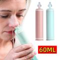 60ML Adult Children Nose Cleaner Needle Tube Baby Nasal Aspirator Reusable Potable Rhinitis Nasal Washer Syringe Nasal Irrigator. 