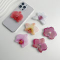 Phone Holder Folding Ring Phone Support Popular Style Internet Celebrity Orchid Acrylic Socket Grip Cymbidium Custom.