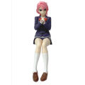 New Anime Dandadan Ayase Momo Shiratori Aira Sitting posture S.H.Figuarts Transformed Assembly PVC Model Toy Action Figures . 