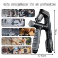 Hand Gripper Adjustable 10-100 KG Counting Grip Strength Device Rehabilitation Hand Strength Hand Strength Training Equipment. 