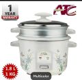 Automatic Electric Rice Cooker 1.8 Liters (1 KG). 