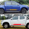 Car Stickers Pickup Door Side Decals For Isuzu Dmax D-Max Truck Graphics Expedition Vinyl Custom Decor Cover Auto Accessories. 