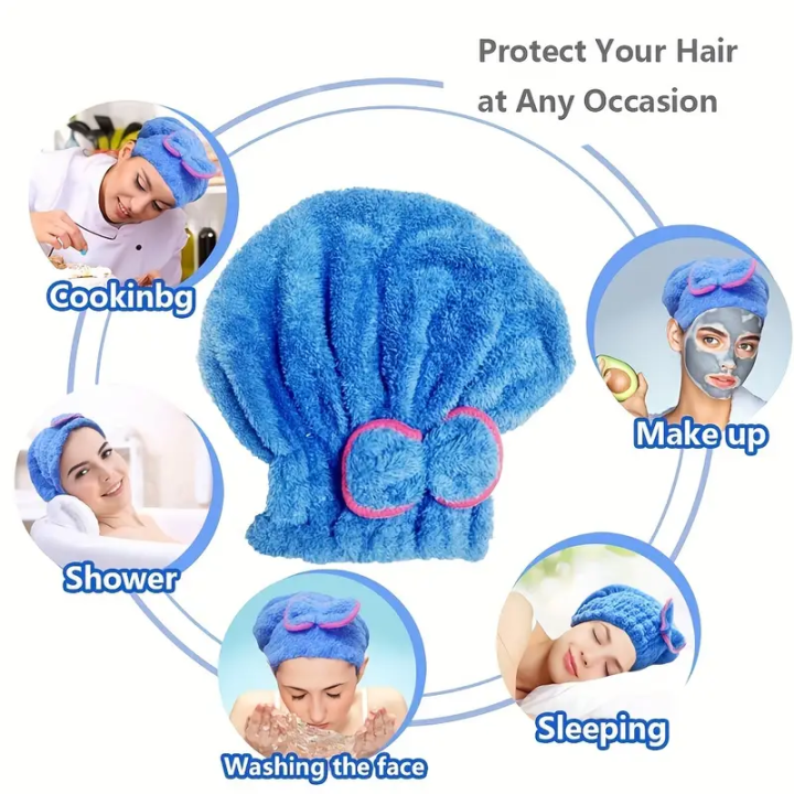 Quick%20Drying%20Hair%20Cap%20Women%20Bowtie%20Bathing%20Hat%20Microfiber%20Towel%20Superfiber%20Shower%20Cap%20For%20Spa%20Bathroom%20Accessories%20Shower%20Cap%20-%20Image%205