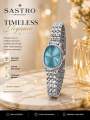 Premium Stainless Steel Luxury Ladies Watch Quartz Analog Business Chain Casual Wrist Watches For Women Girls. 
