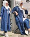 hoodie long coat. 