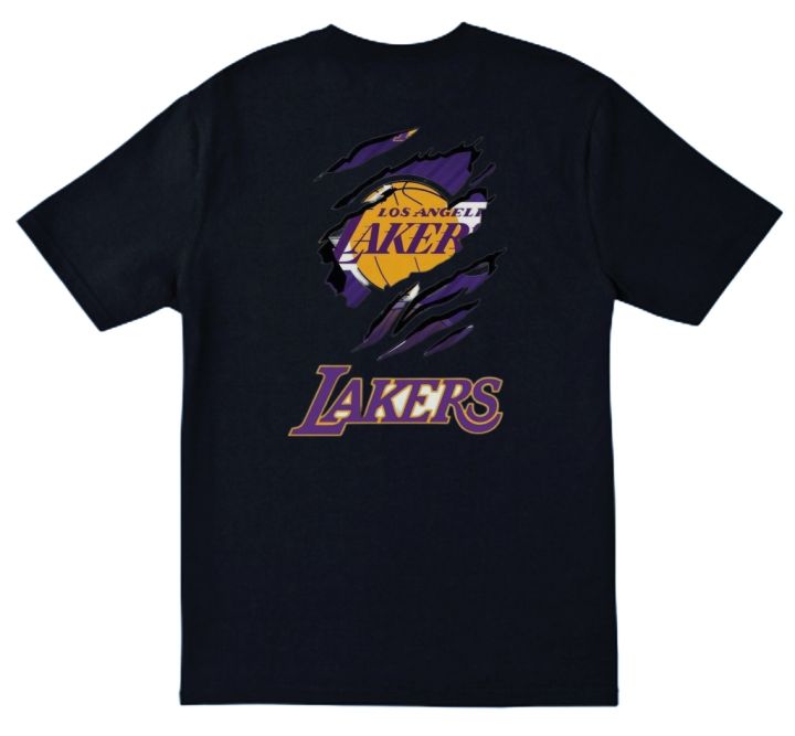 Basketball Nba Lakers Tshirt Men