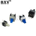 10PCS 5.8*5.8 7*7 8*8 8.5*8.5mm Self Locking Push Tactile Power Micro Switch Kit 6 Pin Button Switches. 