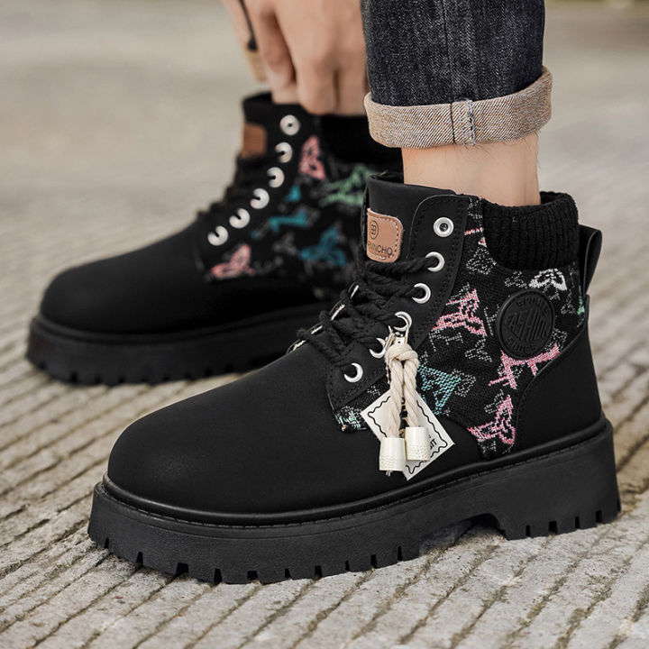 Men's%20Boots%20Four%20Season%20Classic%20Big%20Head%20Casual%20Boots%20Soft%20Sole%20Non-Slip%20Breathable%20Joker%20High-Top%20Outdoor%20Comfort%20Tooling%20Boots%20-%20Image%204