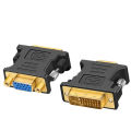 DVI to VGA Adapter DVI-I Male 24+5 pin to VGA Female Adapter Converter 1080P Video Graphics Card Converter For HDTV PC Projector.