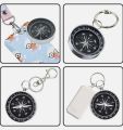 Premium Pocket Compass for Hiking Camping | Outdoor Survival Guide Tool.